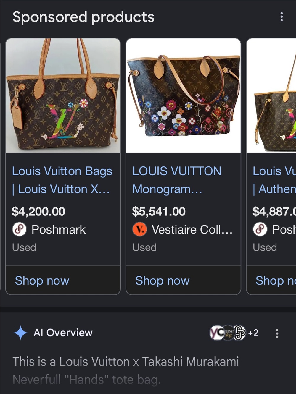 Louis Vuitton Murakami neverfull - Picture 13 of 13